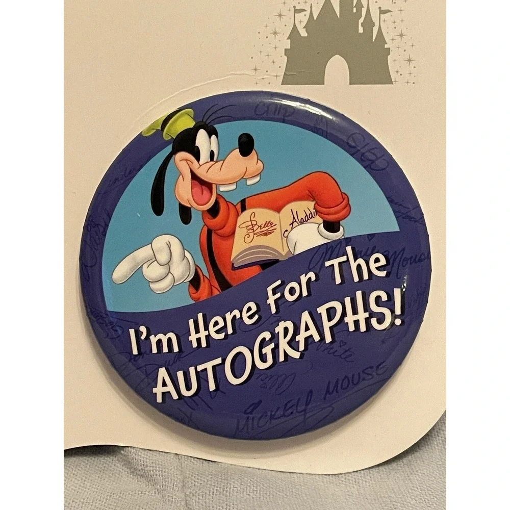 NEW Disney Parks - 2 Button Set - 